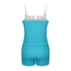 thumbnail image 5 of Camisetas Casuales de las Mujeres de Color Sólido de Gran Tamaño, Camisetas Largas con Cojín de Pecho para el Uso Diario, Conjunto de Cubierta de Traje de Baño de Verano, 5 of 7
