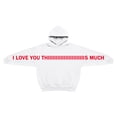 thumbnail image 6 of Christmas Sweaters Personalized I Love You This Much Hoodies Valentine's Day Hoodies for Girls Boys Oversized Long Sleeve Pullover Top Christmas Sweaters, 6 of 6