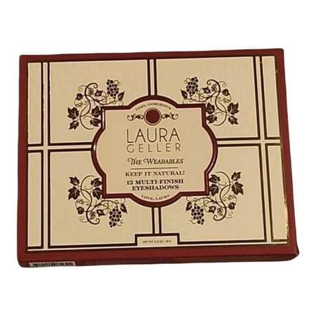 Laura Geller The Wearables Keep It Natural, 12 Multi-Finish Eyeshadow Palette