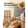 thumbnail image 5 of COOL KNIGHT - Molinillo eléctrico para especias gran capacidad/alta velocidad de rotación/eléctrico - Molinillo eléctrico para especias y hierbas (grano de madera 2), 5 of 5