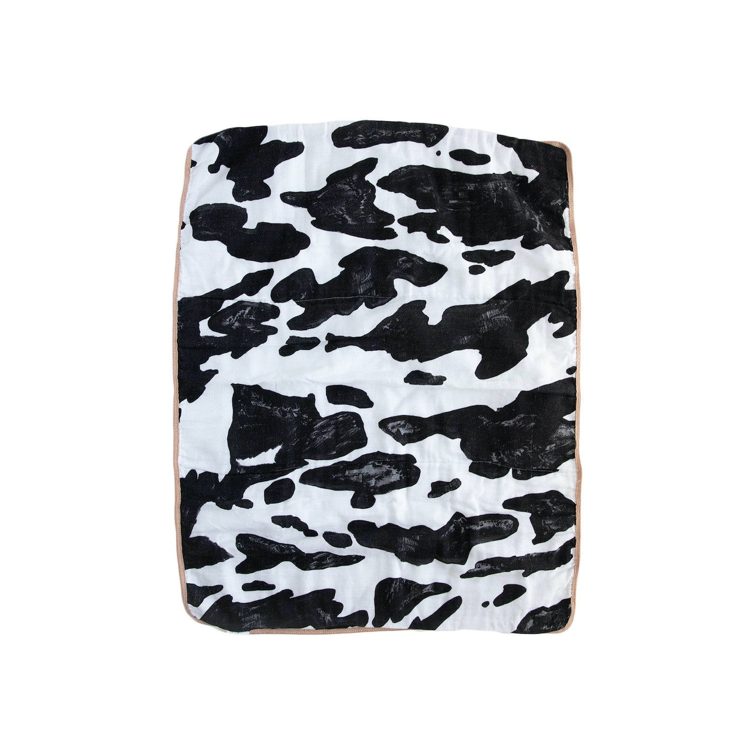 Red Rovr 100% Organic Cotton Muslin Quilted Infant Blanket, Unisex, Howdy Horse