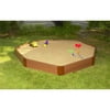 Frame It All One Inch Series Composite Octagon Sandbox Kit