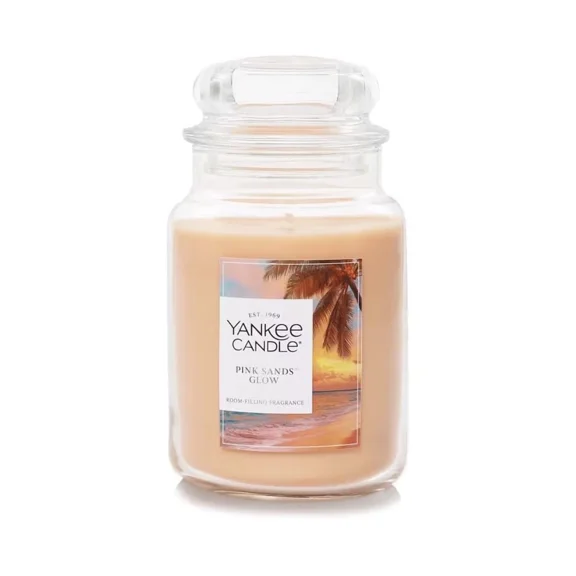 Yankee Candle Pink Sands Glow Large Classic Jar Candle