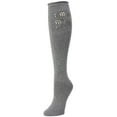 thumbnail image 2 of MeMoi Pearl Bedazzled Cotton Blend Knee High Socks - Mens - Male, 2 of 3