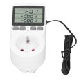 thumbnail image 4 of Temperature Control Socket LCD Display ABS Housing Electronic Thermostat Controller 100-250V 50 60Hz EU Plug 16A 3680W, 4 of 5