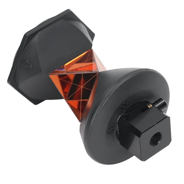 Prisma Triangular De Estación Total, Seguimiento Automático K9 Carcasa De Vidrio ABS 6 Prismas Que Conectan 360 Prisma De Estación Total Universal Para Bricolaje