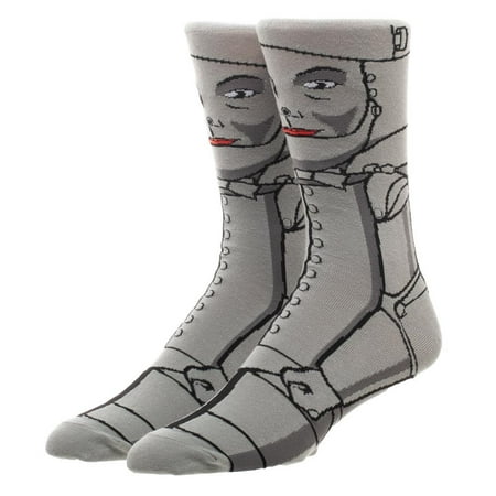 Crew Socks - Tin Man - 360 Character New Licensed (Best Male Characters In Literature)