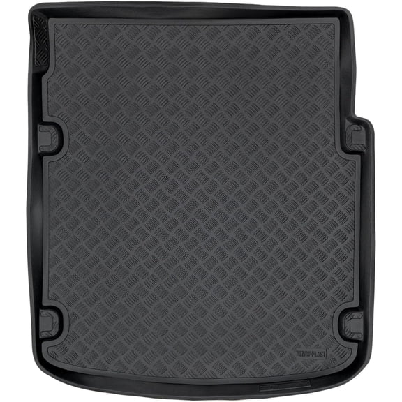 Rezaw-Plast Floor Mat for Audi A7 S7 RS7 2012 2013 2014 2015 2016 2017 2018 Custom Fit PE Cargo Mat Odorless Tailored No Trim All Weather Black