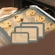 thumbnail image 5 of 3 Piezas de Tapete de Silicona para Hornear, Tapete Reutilizable para Hornear, Antiadherente para Hornear, Bandeja para Hornear para Hacer Galletas, Macarrones, Gris, 5 of 5
