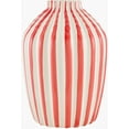thumbnail image 3 of Livabliss Table Lamps, 22" Stratos Rustic Bedside Nightstand Table Lamp for Bedroom Living Room Office, Red Body with White Shade (22"H x 15"W x 15"D), 3 of 5