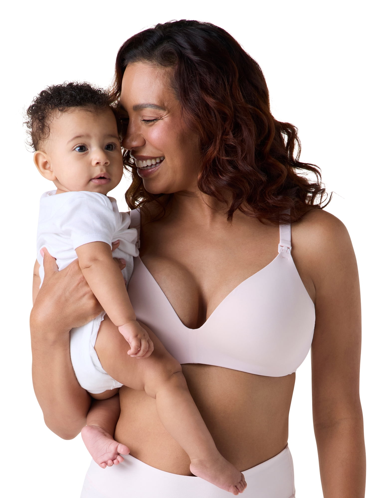 Ingrid & Isabel For Every Belly Women's Maternity & Nursing Breastfeeding Absorbent Wire free Bra, SizesS-XXXL