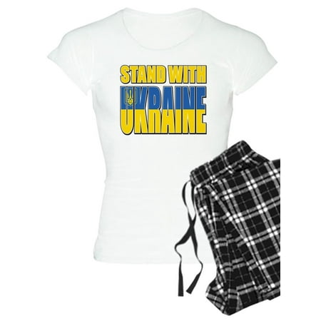 

CafePress - Stand With Ukraine - Women s Light Pajamas
