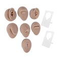 thumbnail image 1 of MERIGLARE Body Part Model Flexible for Jewelry Display Teaching Tool Piercing Practice dark skin, 1 of 9