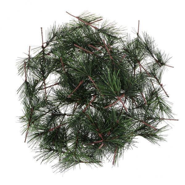 GUOOL 3x 100pcs Artificial Picks Branches Faux Greenery Foliage Flower Christmas Tree Decoration Holiday Home Winter Decor