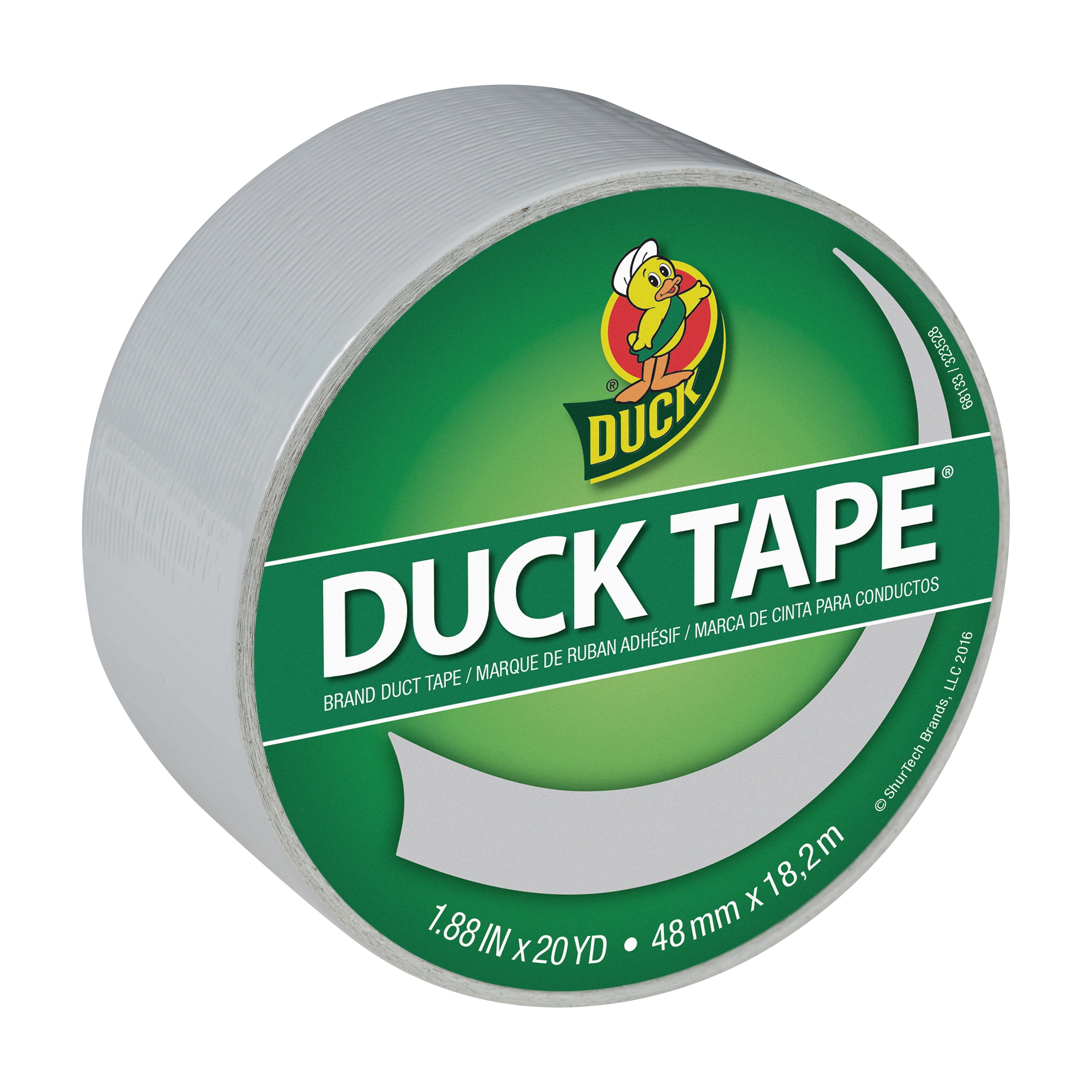 x 20 yd White Colored Duct Tape Duck Brand 1.88 in 