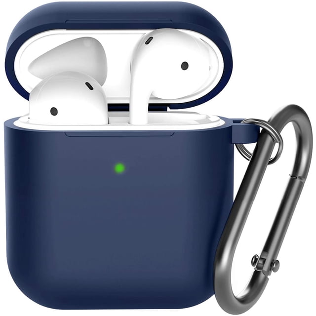 Apple Airpods 2 y 1 Funda AirPods Compatible con Apple AirPods 2 y 1 Funda protectora de silicona Compatible con Apple AirPods 1/2 Shock Xemadio HMXY040-4