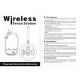 thumbnail image 3 of Nouvelle Clôture Électronique Sans Fil pour Animaux de Compagnie Produits d'Entraînement Électroniques pour Animaux de Compagnie Récepteur Étanche Rechargeable Clôture pour Animaux de Compagnie, 3 of 5