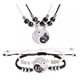 thumbnail image 1 of Juego de Collar y Pulsera Yin Yang Dragon, Pulseras de Cordón Ajustables, Colgantes de Dragón Yin Yang MADIOLA Parejas, 1 of 8
