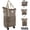 khaki, variant on NBERMOTION Expandable Rolling Duffle Bag - Large Carry-On With Spinner Wheels, Foldable Weekend Travel Bag, 28-58L Capacity(Black)