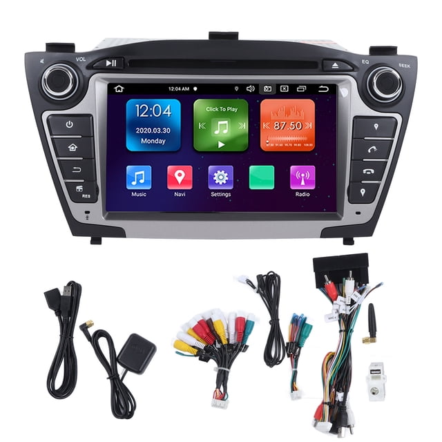 Navegador de coche de 7 pulgadas, reproductor de CD y DVD Multimedia 2DIN, cuatro núcleos para Android 11, reemplazo para HYUNDAI IX35 2009-2013 Jadeshay A