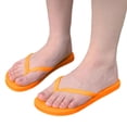 thumbnail image 2 of Daolelai Ladies Slippers New Colorful Flip Flops Bathing Non- Portable Beach Sandals, 2 of 5