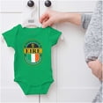 thumbnail image 5 of St Patricks Day Eire Ireland Flag Romper Boys or Girls Infant Baby Brisco Brands NB, 5 of 6