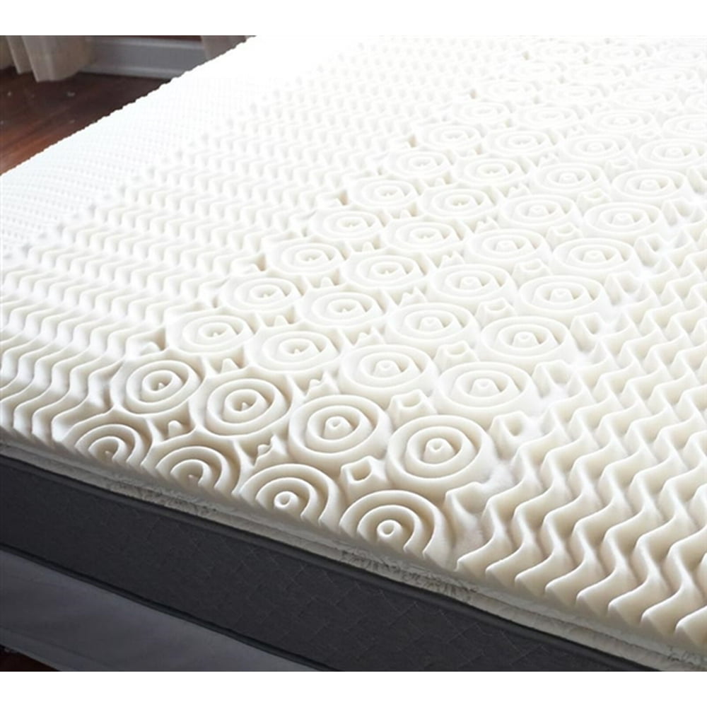 5 Zone Egg Crate Memory Foam Topper