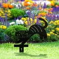 thumbnail image 5 of Extérieur en Fer Forgé Chat et Papillon Style Plug-in Jardin Décoration Ornements, 5 of 5