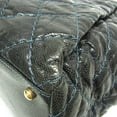 thumbnail image 5 of Pre-Owned Chanel Matelasse Chain Women's Grained Calfskin Tote Bag Black,Navy (Good), 5 of 17