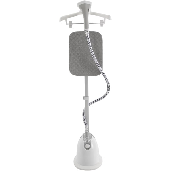 Standing Steamer for Clothes 1350W 110V Standing Garment Steamer Modern Freestanding Clothes Steamer with Ironing Board and 1.4L Water Tank for Home Office Stores (White)