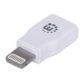 thumbnail image 1 of Adaptador USB Micro a Lightning (8 pin) Manhattan 390620, 1 of 2