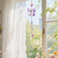 thumbnail image 6 of Crystal Sun Catcher Window Hanging Ornament, Artificial Crystal Suncatcher Charms, Butterfly Crystal Sun Catcher, Handmade Wind Chime Pendants, Outdoor Garden Plants & Hanging Ornaments​, 6 of 6