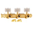 thumbnail image 3 of Musiclily Pro 3x3 Lyra Classical Guitar Tuners Tuning Machines Heads Pegs Keys, Gold, 3 of 5