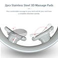 thumbnail image 2 of Graflsoa Dual-Head Neck Massager with 12 Modes, 15 Intensity Levels, 15-Minute Timer, Rechargeable Lithium Battery, Pulse Technology, White/Blue Options, 2 of 7