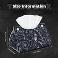 thumbnail image 6 of Lsque Anchors and Lighthouse Printed Long Tissue Box Cover Holder, Facial Paper Organizer Dispenser,Triangle with Bottom Belt, PVC Leather Decorative Organizer, 6 of 9