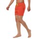 thumbnail image 5 of Pantalones cortos de verano para hombres INSPIRE CHIC para el Día del Padre, pantalones cortos de playa sólidos con forro de malla y cintura con cordón, 32 naranja, 5 of 7