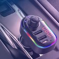 thumbnail image 2 of Cargador de Coche BT Transmisor FM Cargador USB Tipo C Inalámbrico, 2 of 8