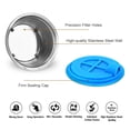 thumbnail image 6 of moobody Refillable Coffee Capsules Stainless Steel Coffee Maker Pod Filters Cup 0.35oz Capacity for Dolce Gusto EDG466 EDG606 EDG305 Me EDG626 Coffee Machine, 6 of 7