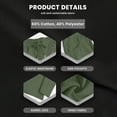 thumbnail image 6 of hoksml Women's Barrel Leg Sweatpants, Drawstring Waist Casual Lounge Pants with Side Pockets, 6 of 7