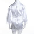thumbnail image 4 of Faithtur Robe de Nuit en Dentelle pour Femmes Robe de Nuit Imitation Soie Glacée, 4 of 8