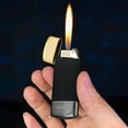 thumbnail image 4 of JikouIivo Torch Lighter,Compact And Portable Lighter With A Small Texture And Feel As A Family Gathering Giftfor Fire, Cigarette, Candle - Outdoors Indoors, 4 of 5