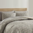 thumbnail image 6 of Virtu Twin Comforter Set, Botanical Twin Size Comforter Set, 5-Pc All Season Bedding Comforter Set, Lunar Grey/Pale Champagne, 6 of 8