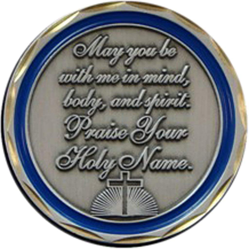 Praying Hands Religious Coin Spiritual Gift Men Women Prayer Coin Recovery Gifts 