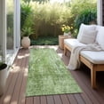 thumbnail image 6 of Addison Rugs Chantille Indoor/Outdoor Transitional Abstract Olive Washable Runner Rug, 2'3" x 7'6", 6 of 6
