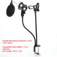 thumbnail image 1 of Soporte para micrófono ajustable de 360 ​​grados soporte para micrófono entrevistas para el hogar ANGGREK Otros, 1 of 8