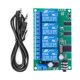 thumbnail image 1 of Módulo Interruptor Relé Decodificador DTMF FLhrweasw AD22B04 4CH, 1 of 9