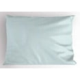 thumbnail image 2 of Ambesonne Vintage Blue Pillow Sham, Symmetrical Dots, 26" X 20", Pale Blue White, 2 of 2