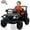 Black Kids Ride On Car, variant on 12V Kids Ride on Toys Cars with Parents Control, Toddler Electric Ride on Truck Car with Early Education Function, Riding Toy with 4 Wheel Suspension, MP3, USB, Electric Vehicle for Aged 3+, Red