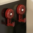 thumbnail image 5 of Vacuum Adhesive Suction Cup Hooks Heavy Duty No Drill Hanging Solution for Bathroom Kitchen Organization Strong Grip No Residue Removable Design(Red),Ccwuwei, 5 of 8