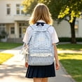thumbnail image 2 of Lace Print Full Coverage Backpack for Casual Daypack Travel School Bookbag, 2 of 5